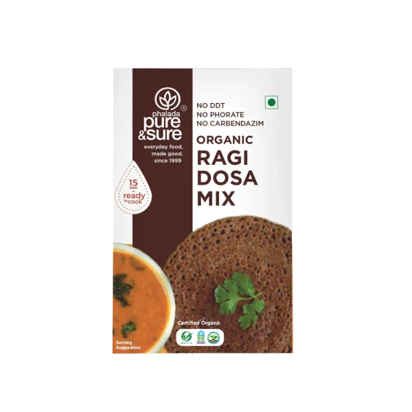 Pure N Sure Organic Ragi Dosa Mix 250GMS