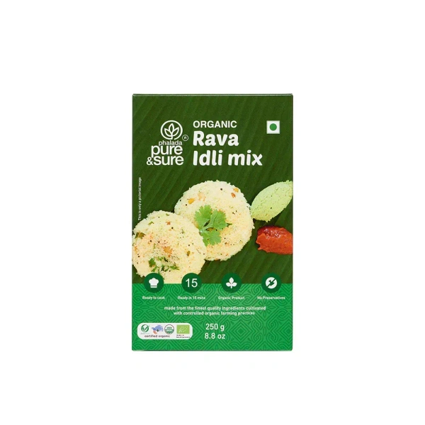 Pure N Sure Organic Rava Idly Mix 250GMS