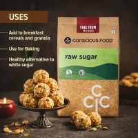 Conscious Food Raw Sugar (1Kg)