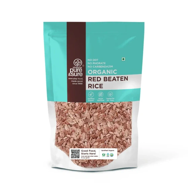 Pure N Sure Organic Red Beaten Rice 500GMS