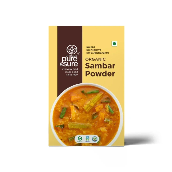 Pure N Sure Organic Sambar Powder-100Gms