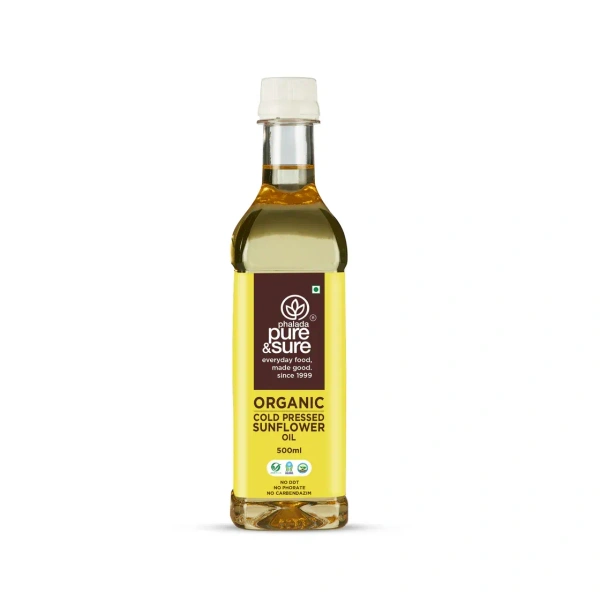 Pure N Sure Organic Sunflower Oil 500ML