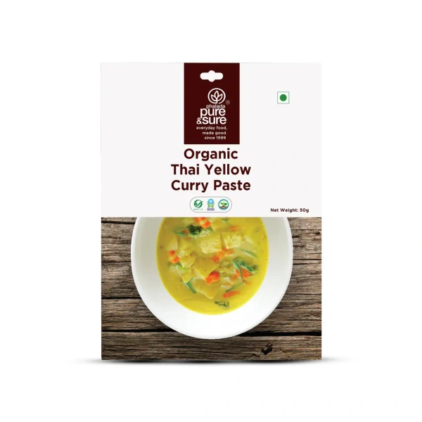 Pure N Sure Organic Yellow Curry Paste 50GMS
