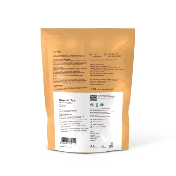Pure N Sure Organic Tea Powder 250GMS