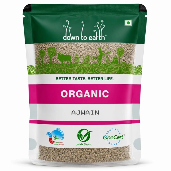 Down To Earth Organic Ajwain Seed 100Gm