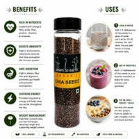 Down To Earth Organic Chia Seeds150g