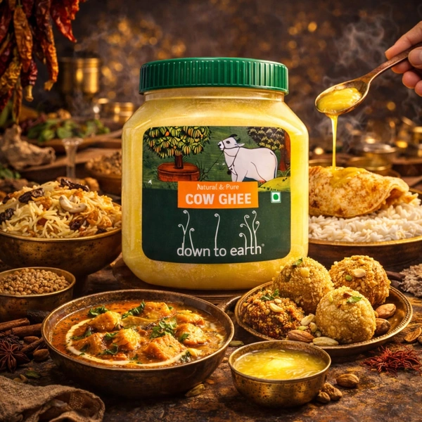 Down To Earth Organic Cow Ghee 500ml