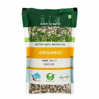 Down To Earth Organic Urad Split Chhilka 500g