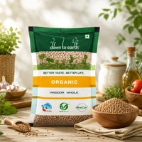 Down To Earth Organic Masoor Whole 1 Kg