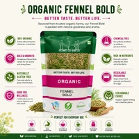Down To Earth Organic Fennel Bold 100 g