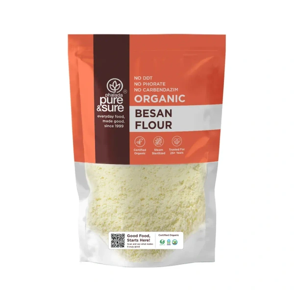 Pure N Sure Organic Besan Flour-500Gms