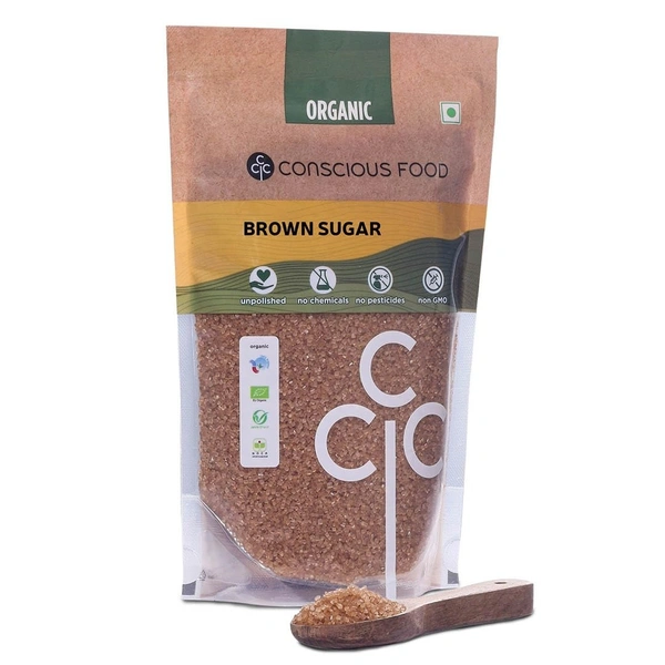 Conscious Food Organic Brown Sugar | 500 g