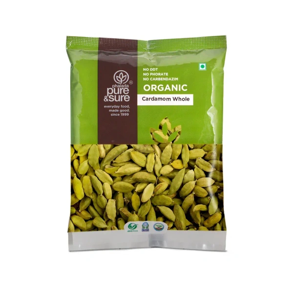 Pure N Sure Organic Cardamom Whole 50GMS