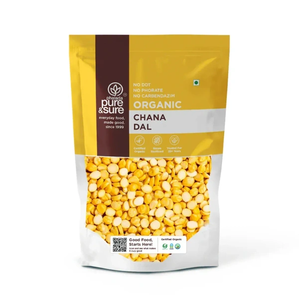 Pure N Sure Organic Chana Dal 500GMS