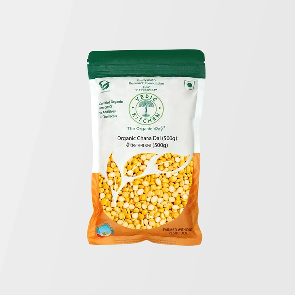 Vedic Kitchen Organic Chana Dal 500 g
