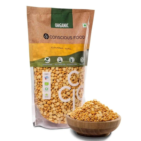 Conscious Food Organic Chana Dal | 1kg