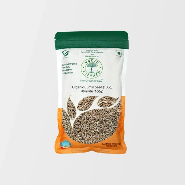 Vedic Kitchen Organic Cumin Seed (Jeera) 100 g