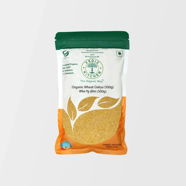 Vedic Kitchen Organic Wheat Daliya 500g