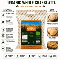 Down To Earth Organic Wheat Chakki Atta 5 Kg