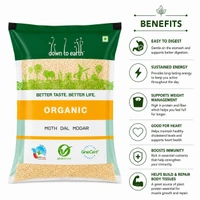 Down To Earth Organic Moth Dal Mogar 500 g