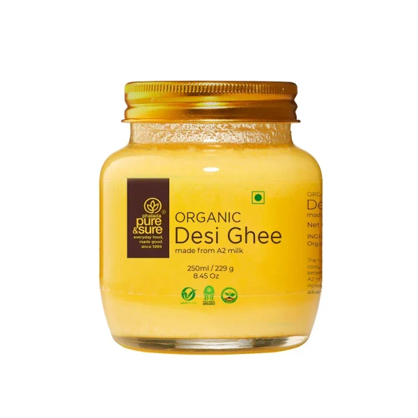 Pure N Sure Organic Desi Ghee-250 ml