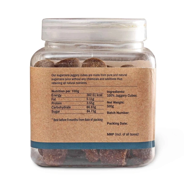Conscious Food Jaggery Cubes 500g
