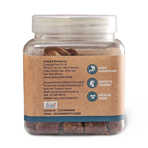 Conscious Food Jaggery Cubes 500g