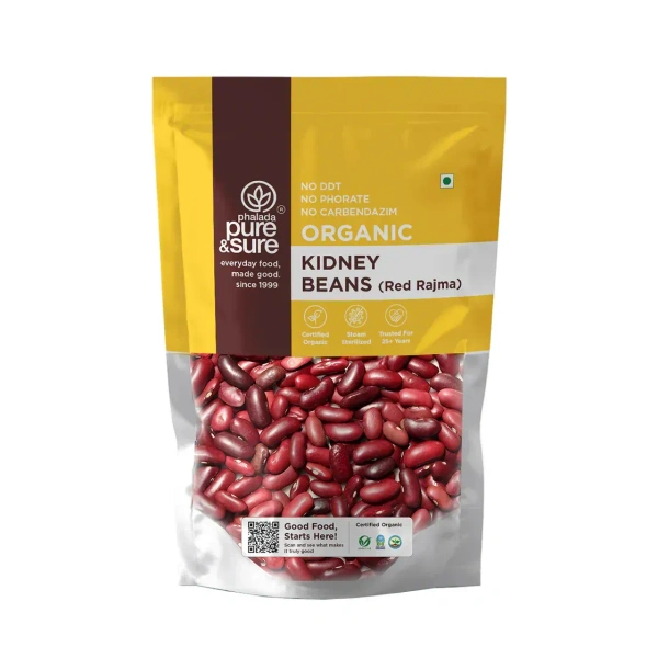 Pure N Sure Organic Kidney Beans (Rajma) 500GMS