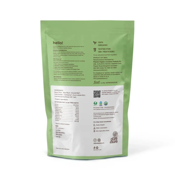 Pure N Sure Organic Masala Boondi 100GMS