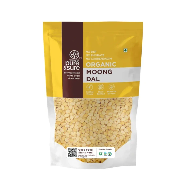Pure N Sure Organic Moong Dal 500GMS