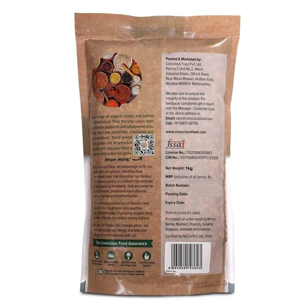 Conscious Food Organic Moong Dal Chilka | 1kg