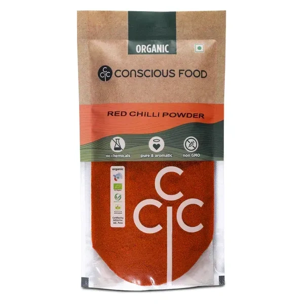 Conscious Food Red Chilli Powder (100G)