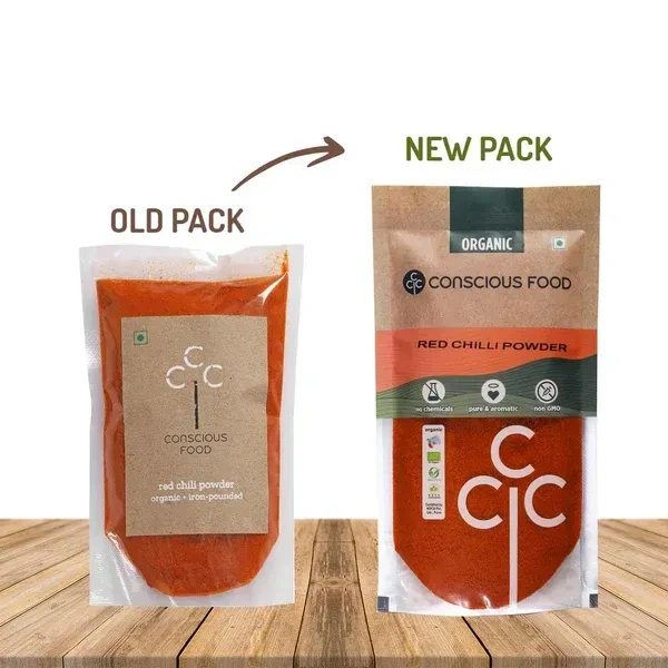 Conscious Food Red Chilli Powder (100G)
