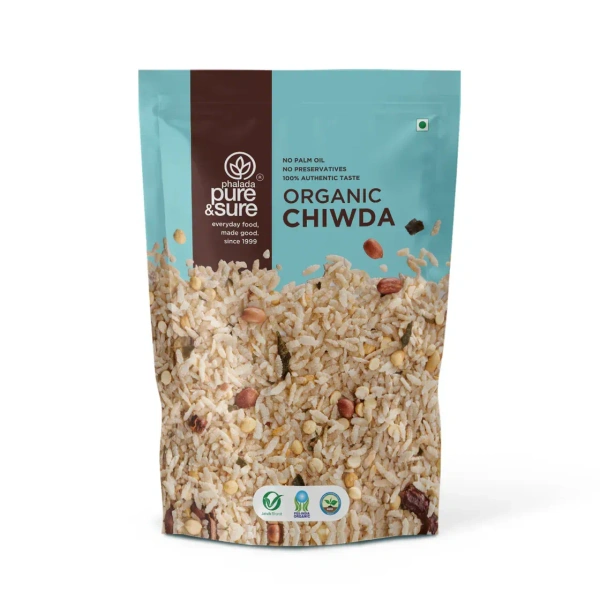 Pure N Sure Organic Sweet & Salt Chiwda 100GMS