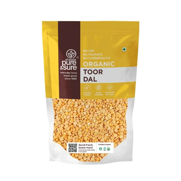 Pure N Sure Organic Toor Dal 500GMS