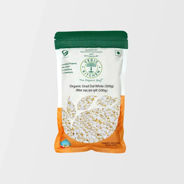 Vedic Kitchen Organic Urad Dhuli 500g