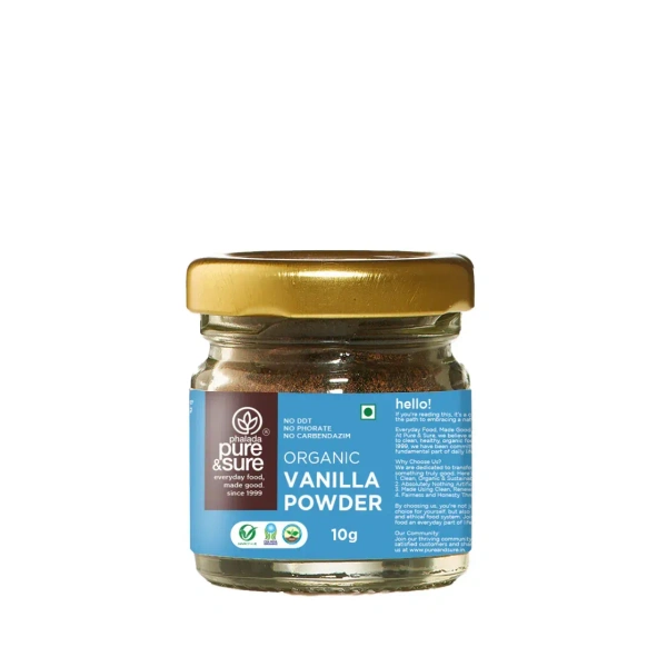 Pure N Sure Organic Vanilla Powder 10GMS