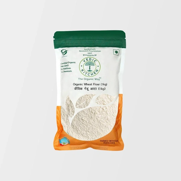 Vedic Kitchen Organic Wheat Flour 1 Kg