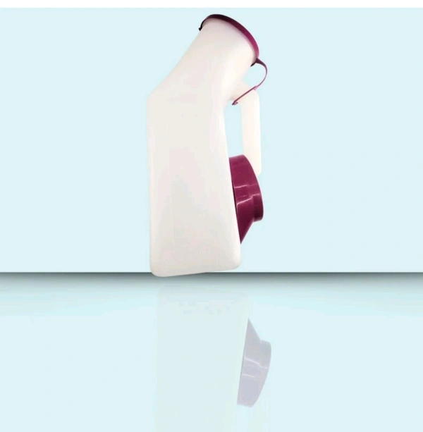 Urine Pot for Unisex Men And Women for Bed Patient - White