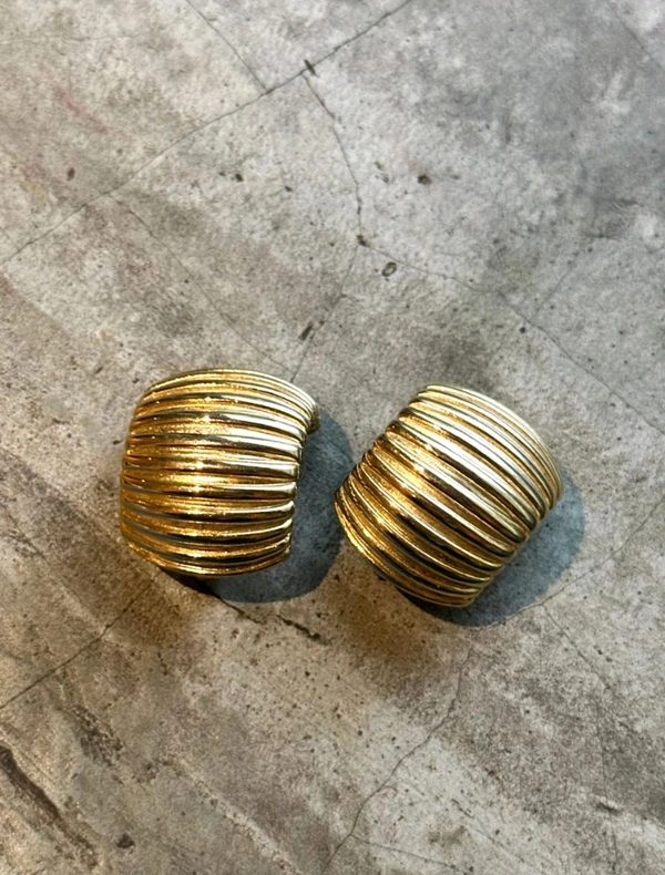 Elegance Anti Tarnish 18k Gold Earrings