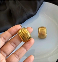 Elegance Anti Tarnish 18k Gold Earrings