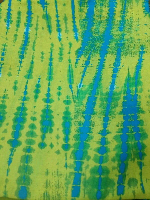 Elegant Celebrity Collection Cotton Cambric Batik Printed Unstitched 3pics Suit Set - Turbo, Free Size