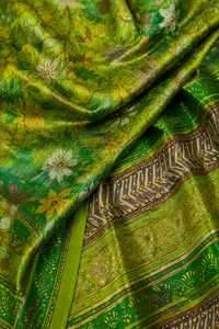 SKU1540 : Bishnupure Silk Saree with Allover Kantha Stitch | Handcrafted Premium Festive & Wedding Wear - Dry Clean, Yes