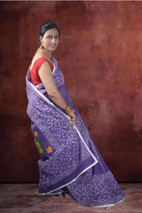 SKU-0757 : Pure Cotton Saree – Soft, Lightweight & Handwoven for Elegant Look - Dry Wash, Yes