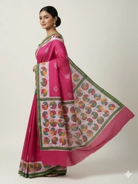 SKU0928 : Premium Supersoft Mulmul Cotton Fabric| Hand Batik | Lightweight, Soft & Breathable Cloth for Summer Wear - Soft Wash, Yes