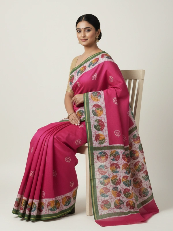 SKU0928 : Premium Supersoft Mulmul Cotton Fabric| Hand Batik | Lightweight, Soft & Breathable Cloth for Summer Wear - Soft Wash, Yes