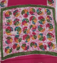 SKU0928 : Premium Supersoft Mulmul Cotton Fabric| Hand Batik | Lightweight, Soft & Breathable Cloth for Summer Wear - Soft Wash, Yes