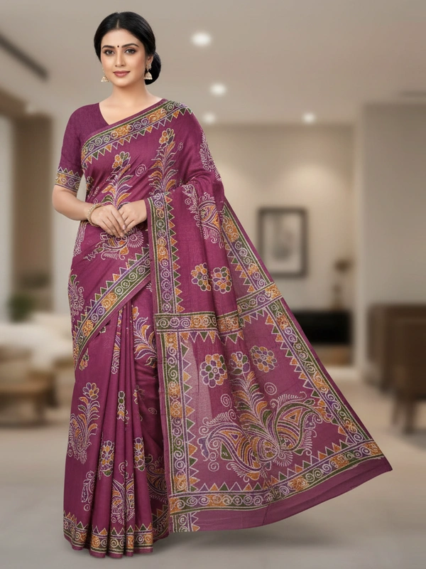 SKU0929 : Premium Supersoft Mulmul Cotton Fabric| Hand Batik | Lightweight, Soft & Breathable Cloth for Summer Wear - Soft Wash, Yes