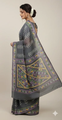 SKU0931 : Premium Supersoft Mulmul Cotton Fabric| Hand Batik | Lightweight, Soft & Breathable Cloth for Summer Wear - Soft Wash, Yes