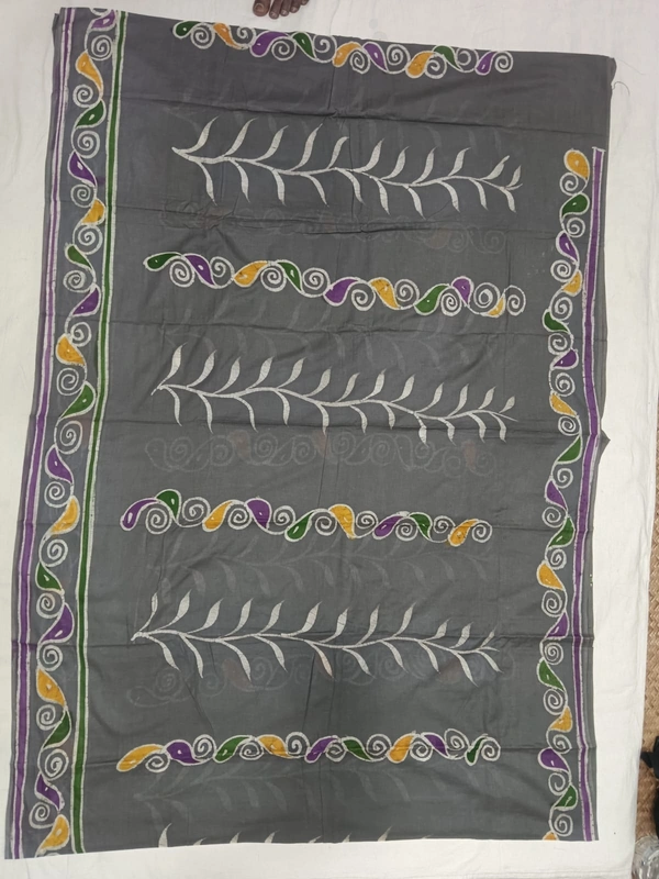 SKU0931 : Premium Supersoft Mulmul Cotton Fabric| Hand Batik | Lightweight, Soft & Breathable Cloth for Summer Wear - Soft Wash, Yes